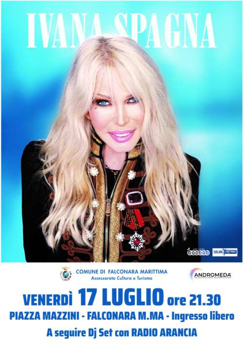 Ivana Spagna in concerto - venerd� 17 luglio - piazza Mazzini - ingresso gratuito
