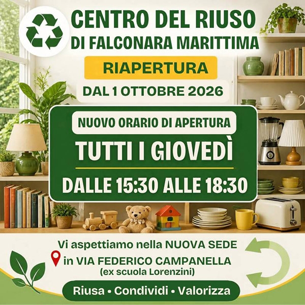 Riapertura del Centro del Riuso