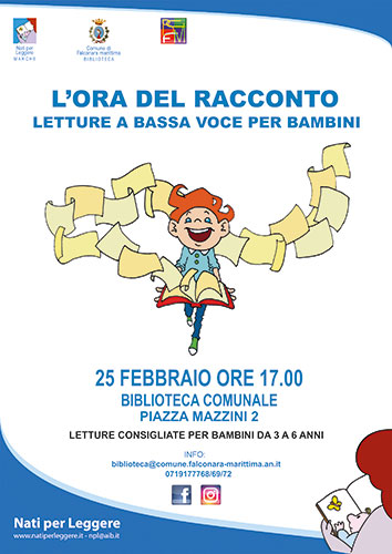 L\'ora del racconto in Biblioteca